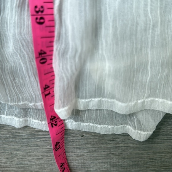 Sundance Zellie eyelet dress ivory XLP - Picture 12 of 12